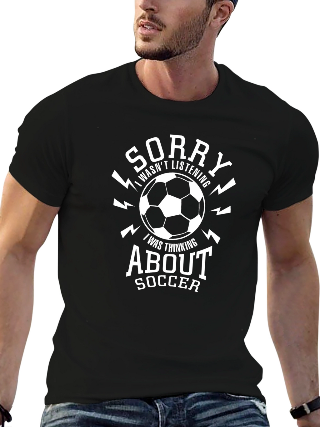 Sorry Thinking About Soccer T-Shirt