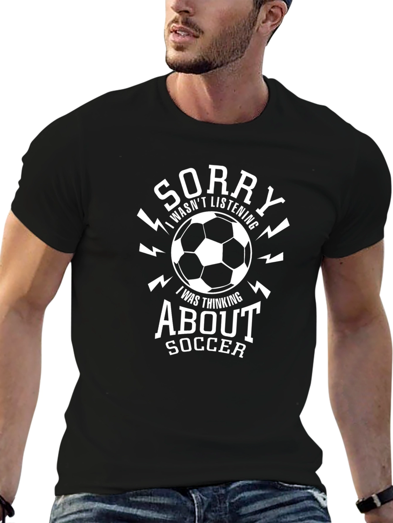 Sorry Thinking About Soccer T-Shirt