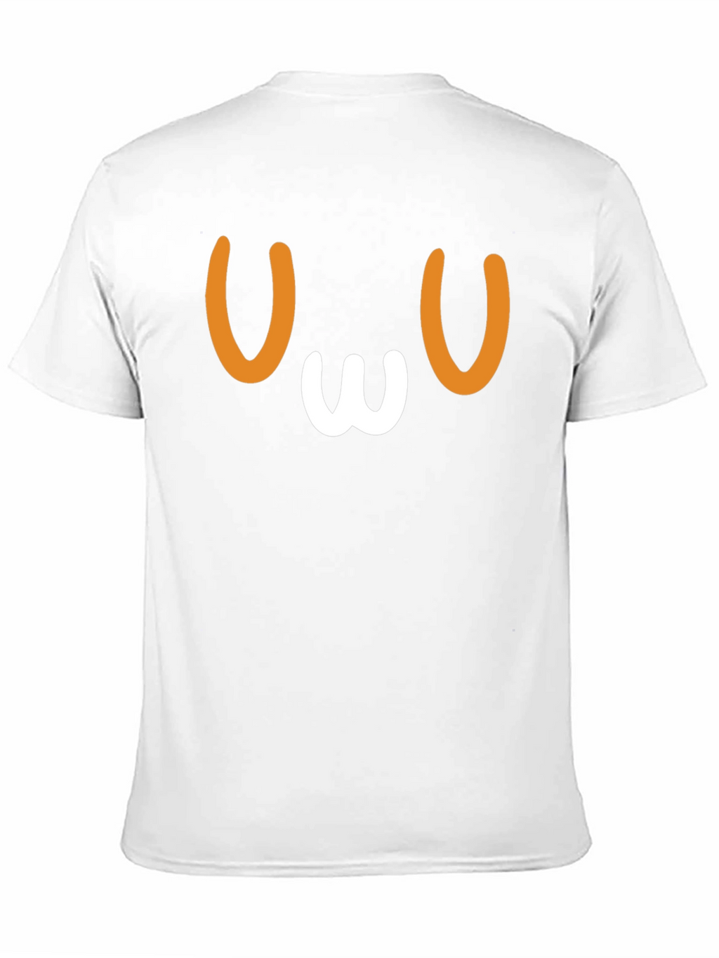 OwO Face Graphic Tee - Black Cotton Comfort