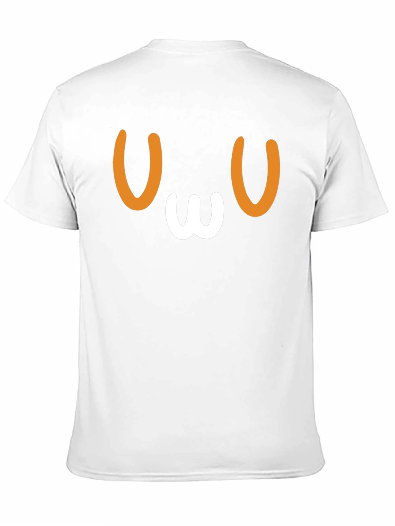 OwO Face Graphic Tee - Black Cotton Comfort