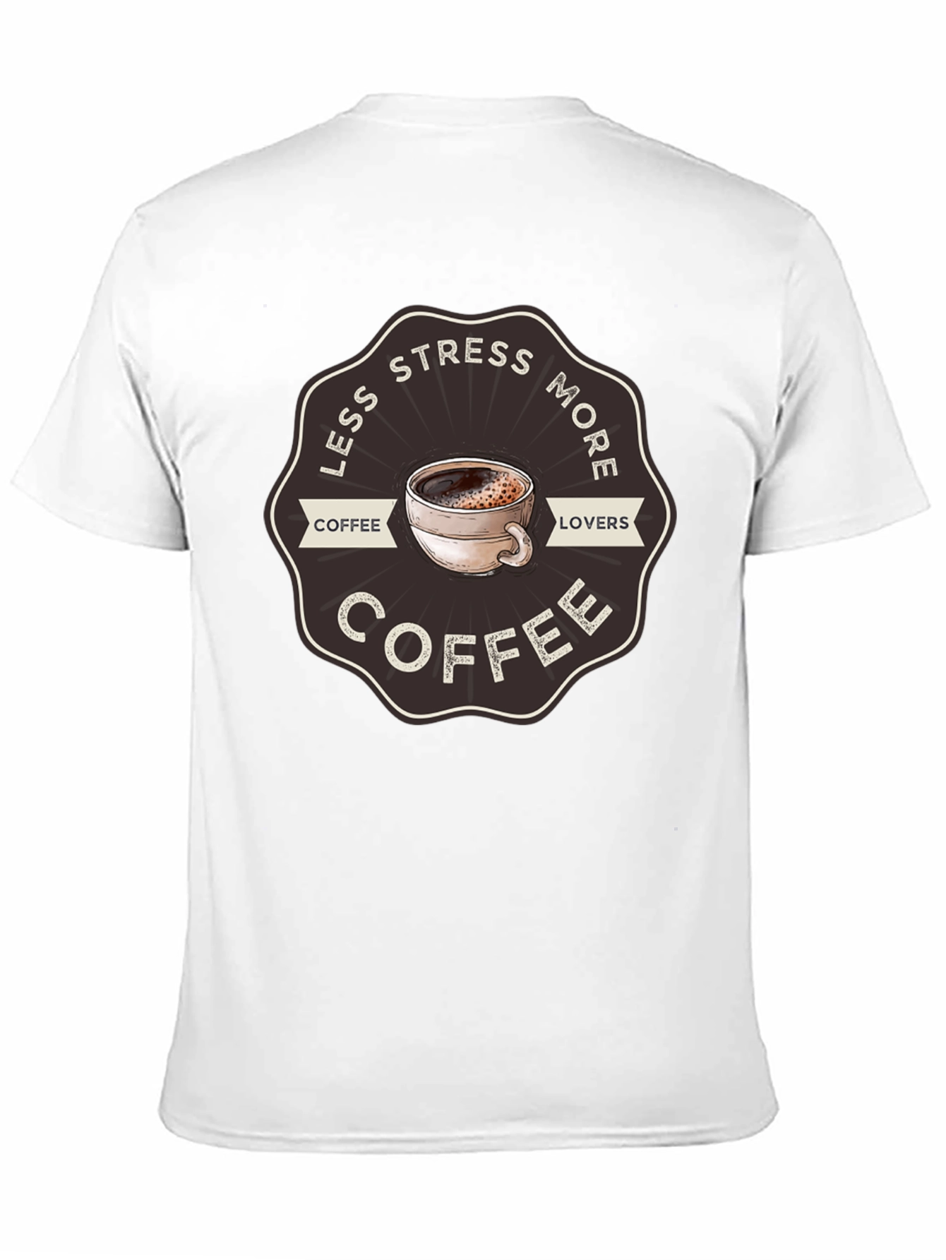 Less Stress More Coffee T-Shirt