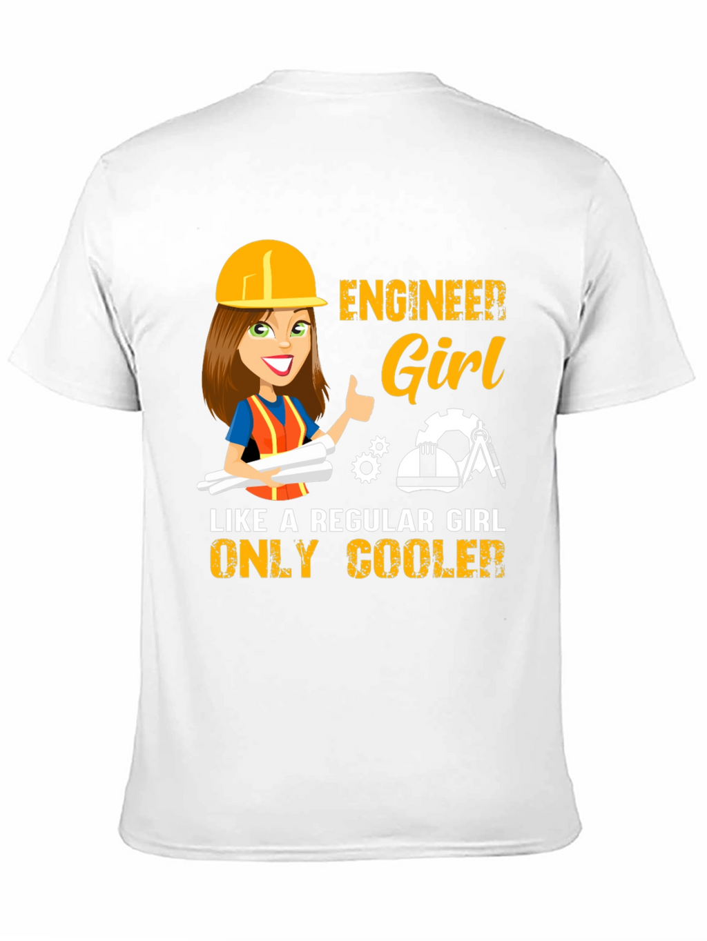 Engineer Girl T-Shirt: Cool & Unique Design