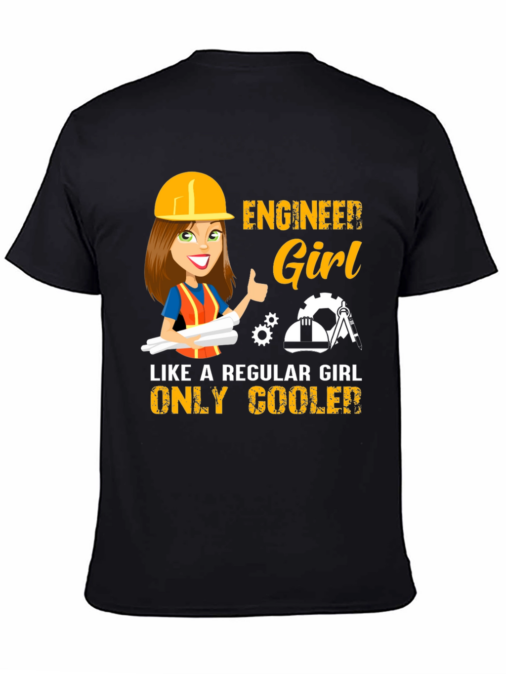 Engineer Girl T-Shirt: Cool & Unique Design