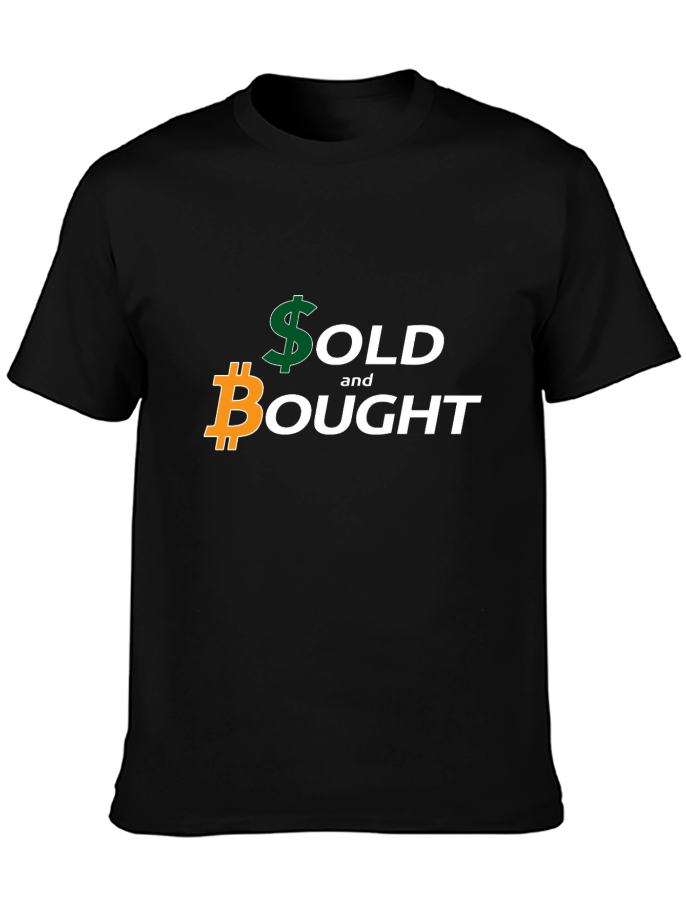 Sold and Bought Bitcoin Graphic Tee