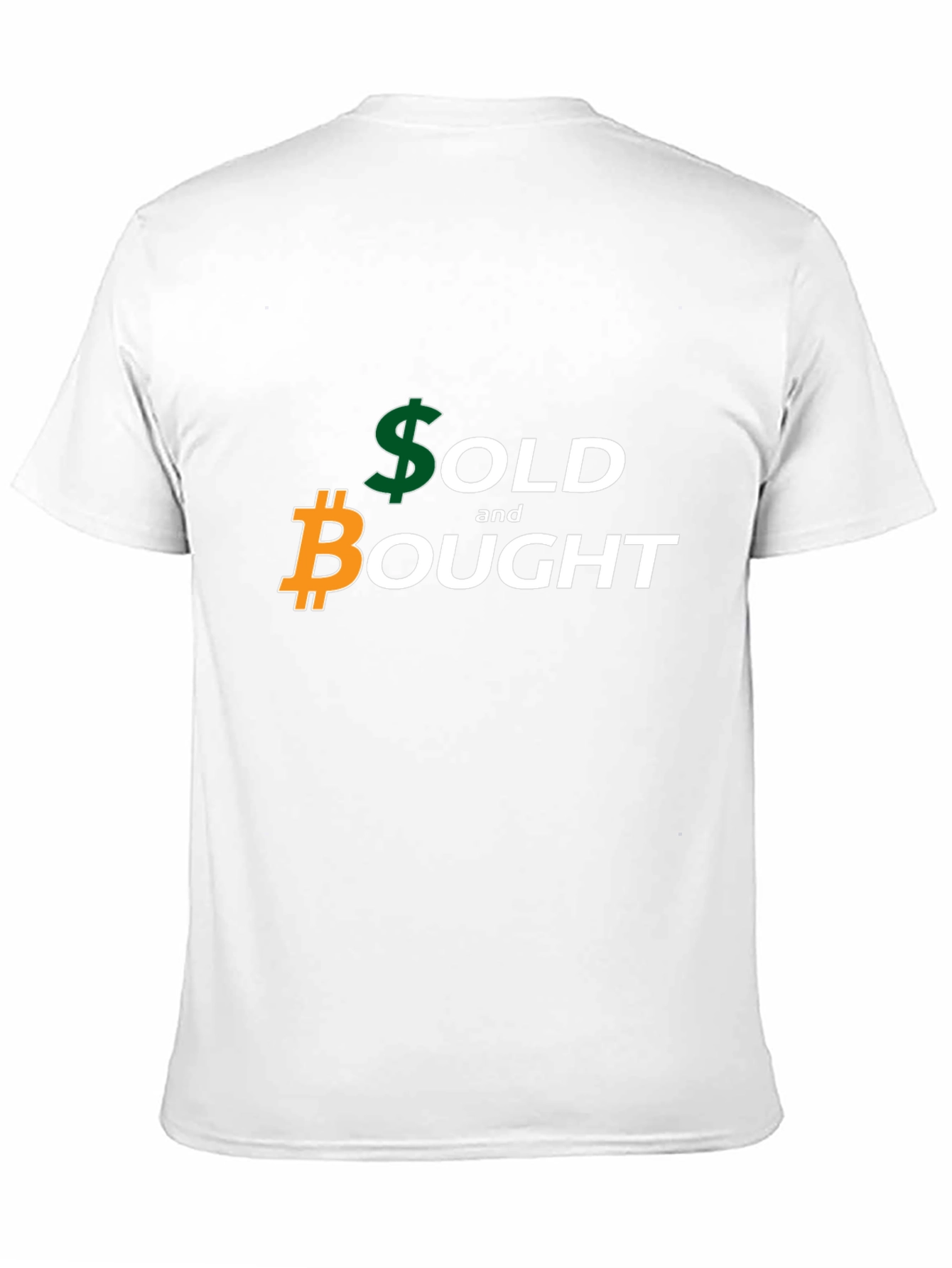 Sold and Bought Bitcoin Graphic Tee