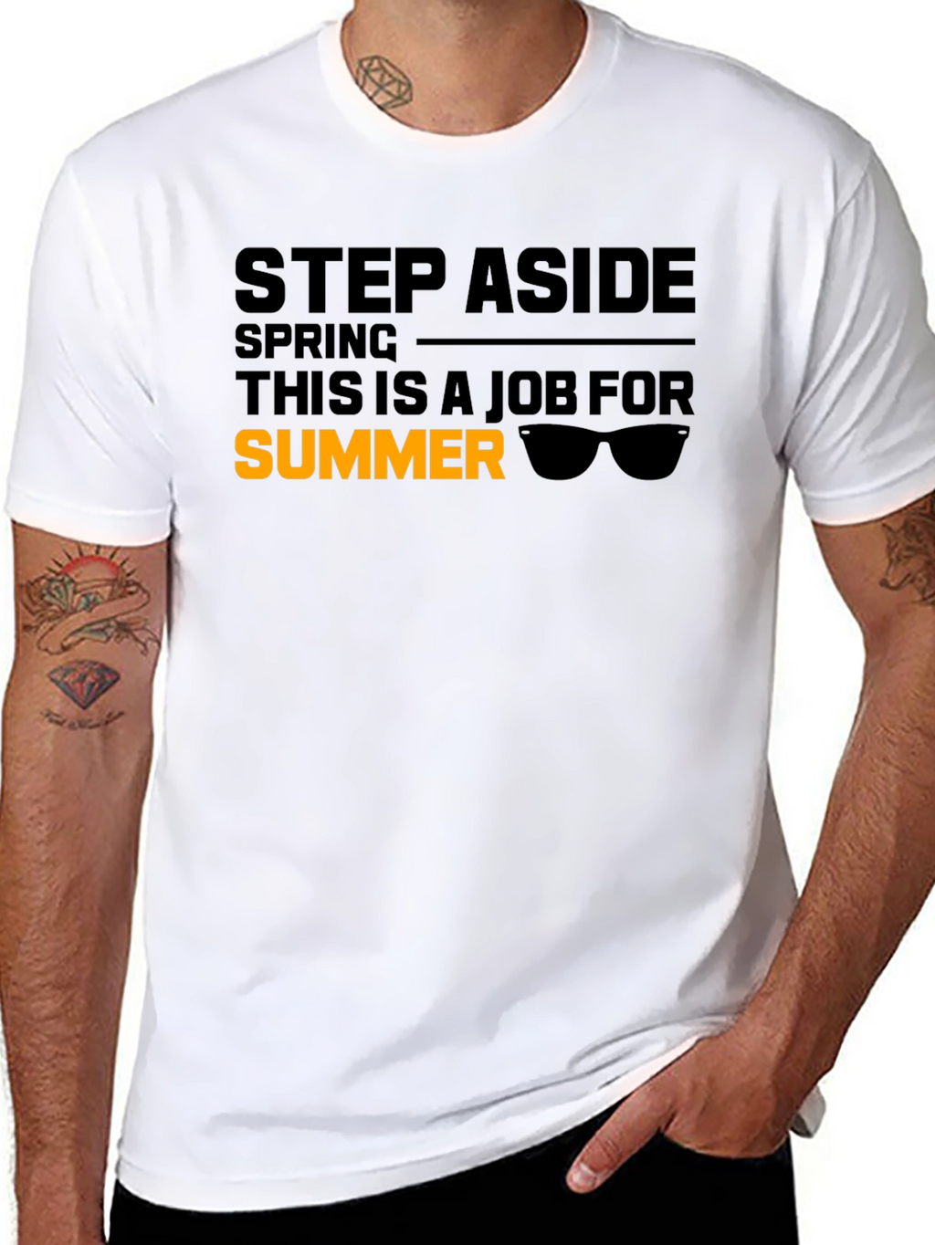 Summer Job Graphic T-Shirt