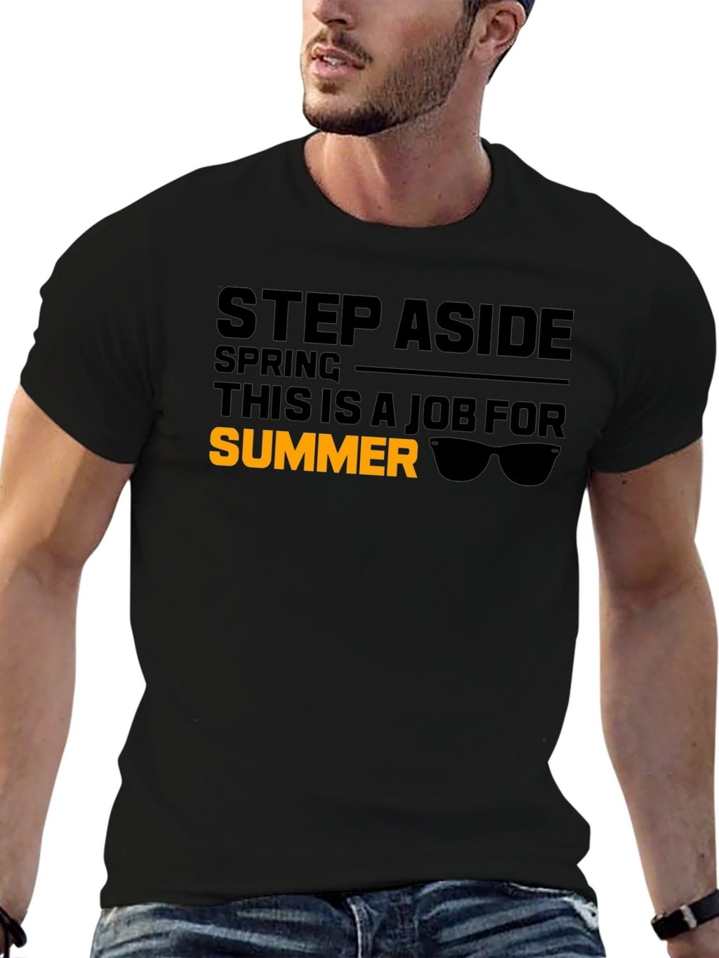 Summer Job Graphic T-Shirt