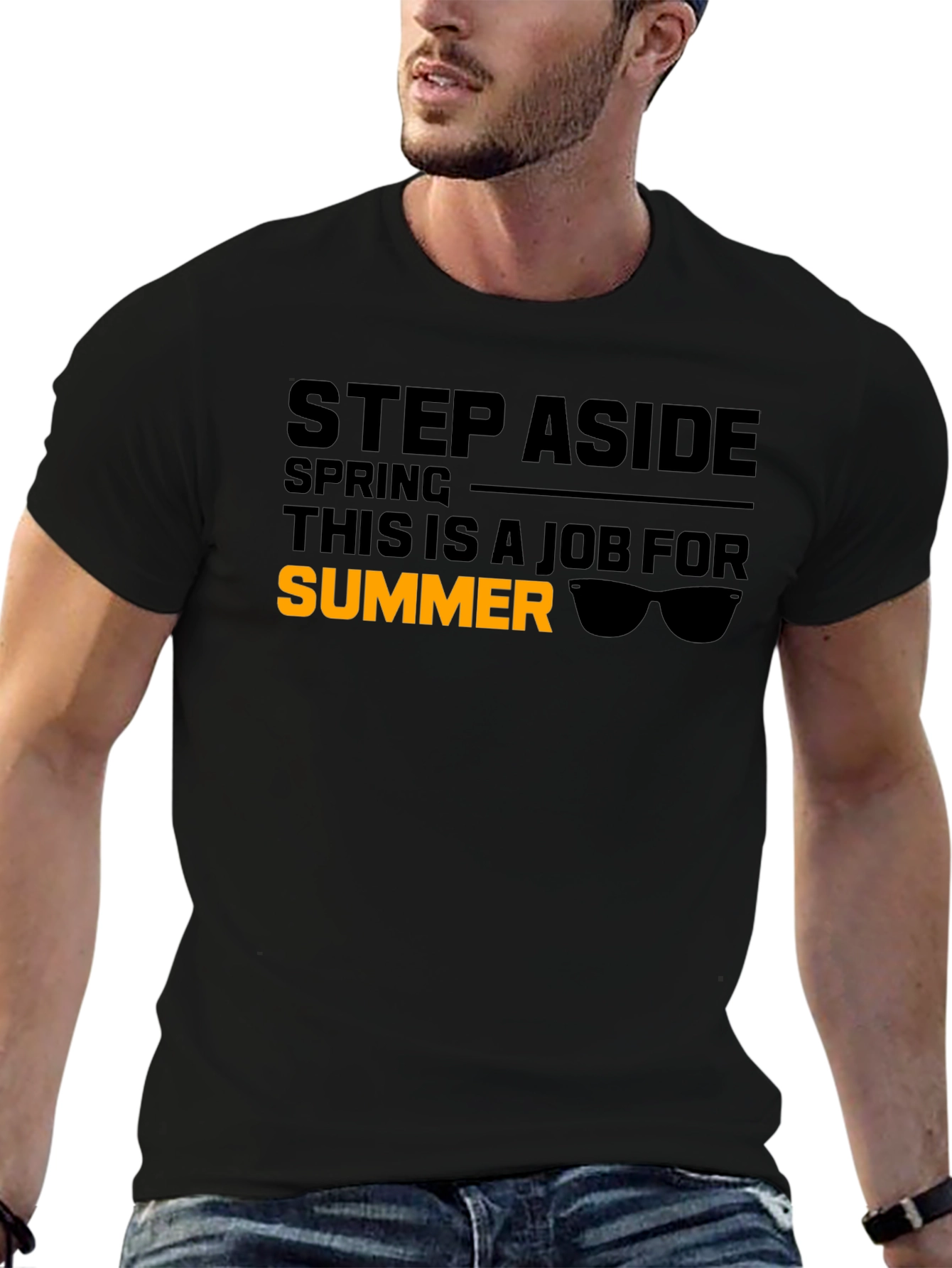 Summer Job Graphic T-Shirt