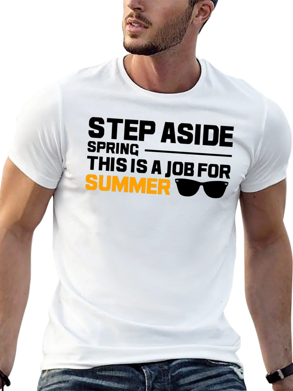 Summer Job Graphic T-Shirt