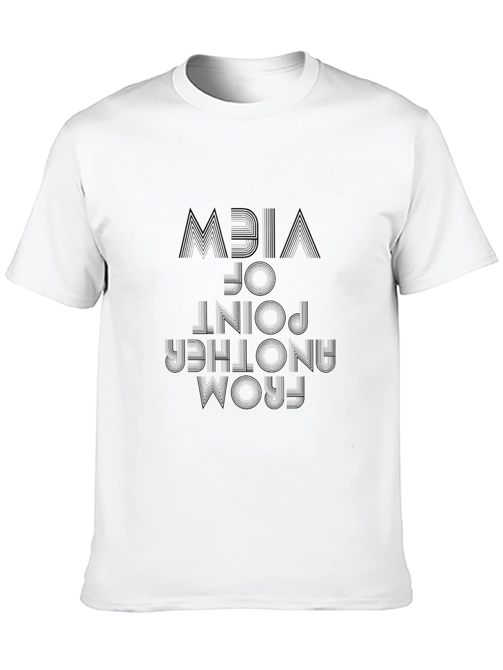Another Point of View Graphic Tee - Black