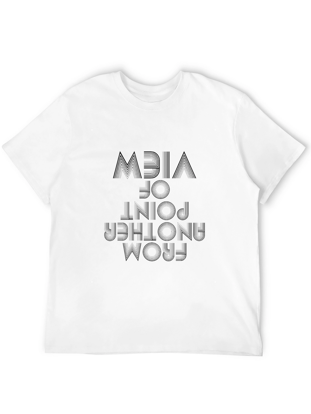 Another Point of View Graphic Tee - Black