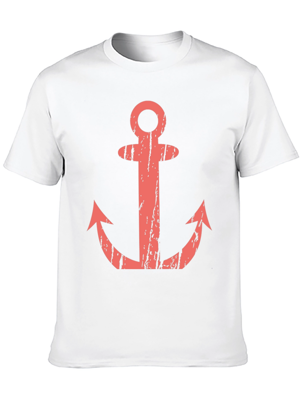 Anchor Graphic T-Shirt - Black Casual Tee
