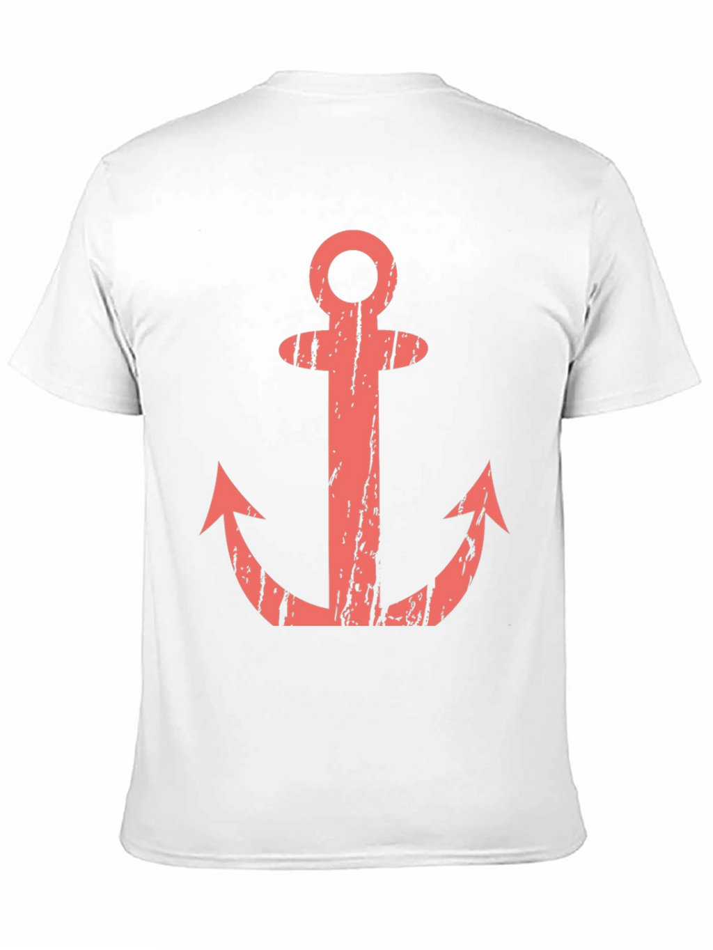 Anchor Graphic T-Shirt - Black Casual Tee