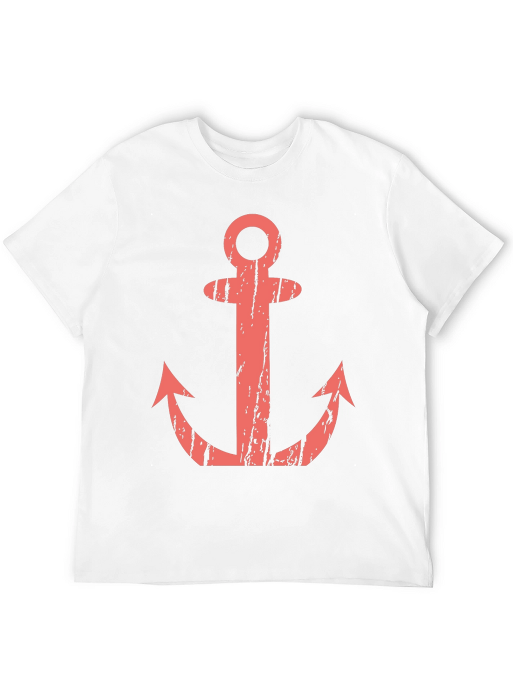 Anchor Graphic T-Shirt - Black Casual Tee