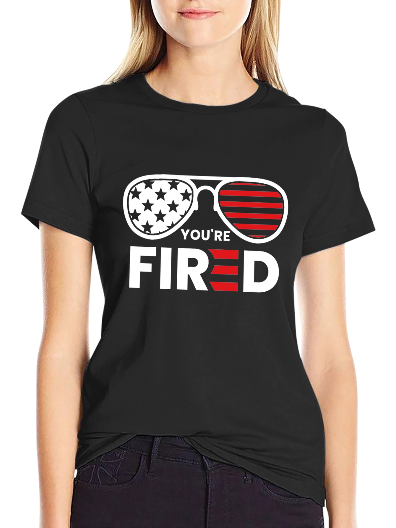 Youre Fired T-Shirt - Patriotic Sunglasses Tee