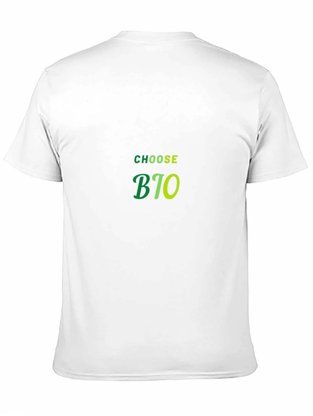 Choose BIO Black Cotton T-Shirt