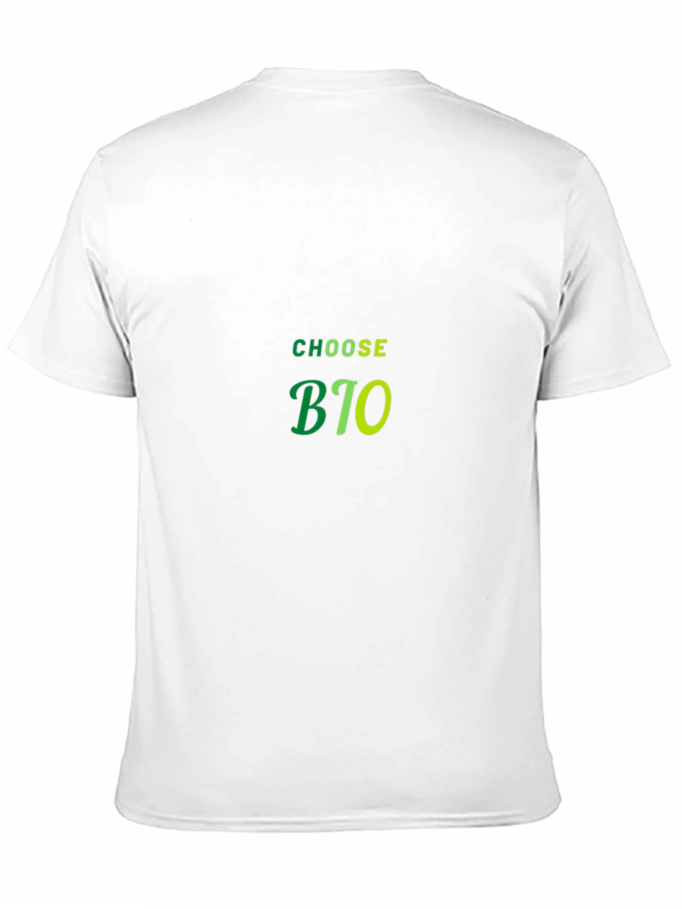 Choose BIO Black Cotton T-Shirt