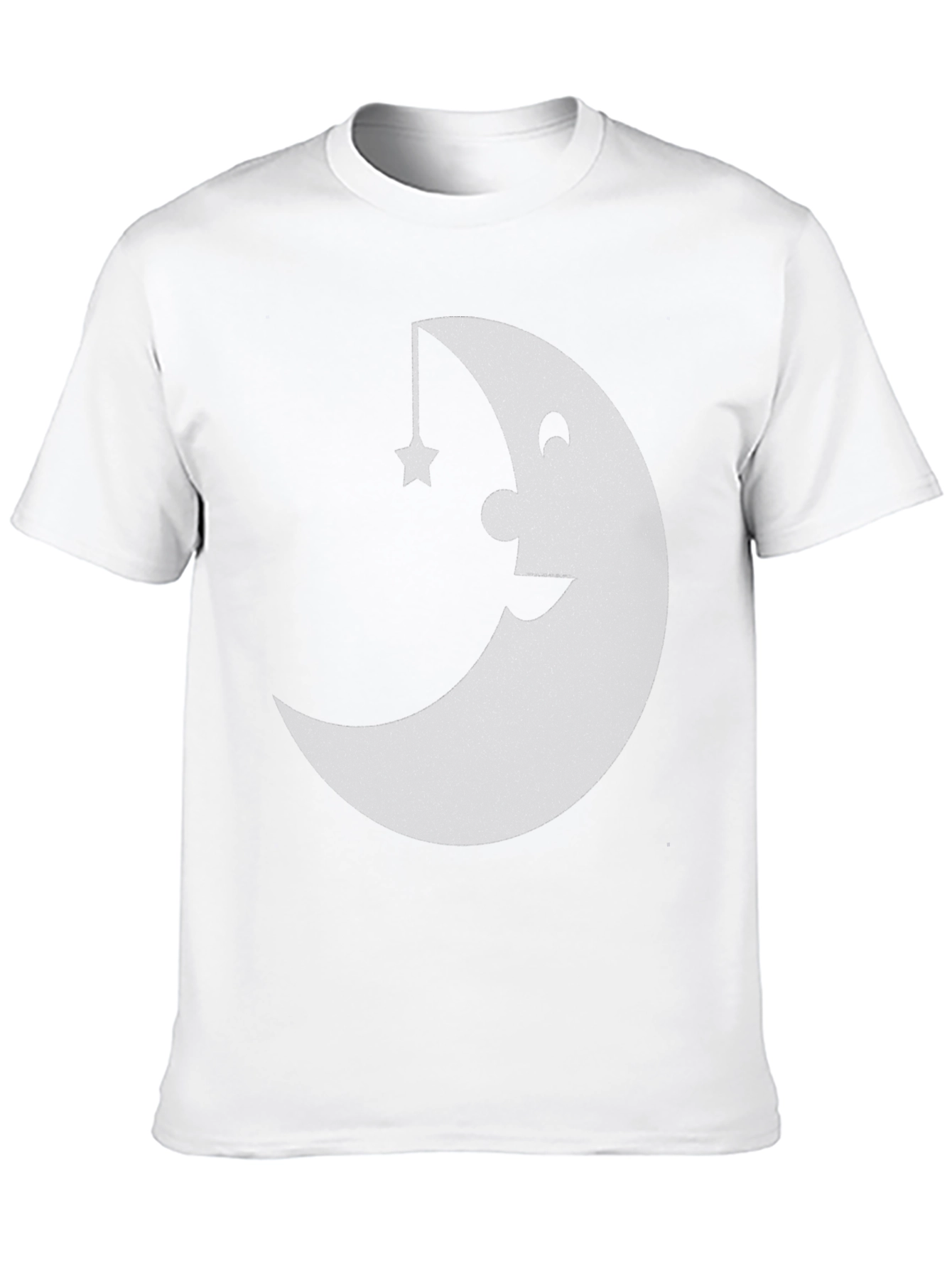 Moon and Star Graphic T-Shirt