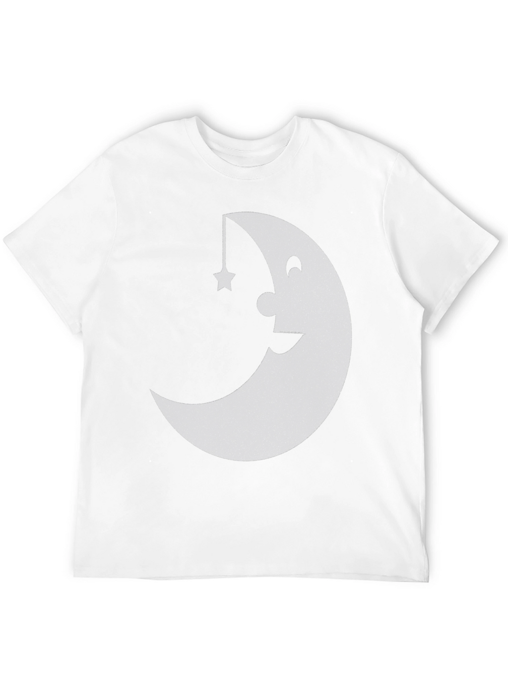 Moon and Star Graphic T-Shirt
