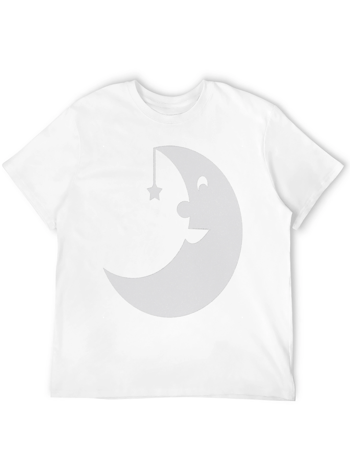 Moon and Star Graphic T-Shirt