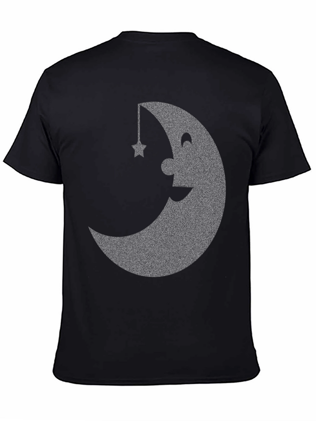 Moon and Star Graphic T-Shirt