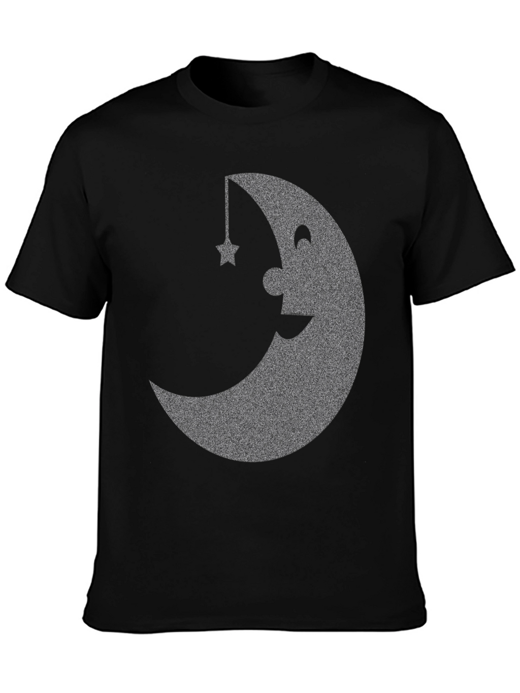 Moon and Star Graphic T-Shirt