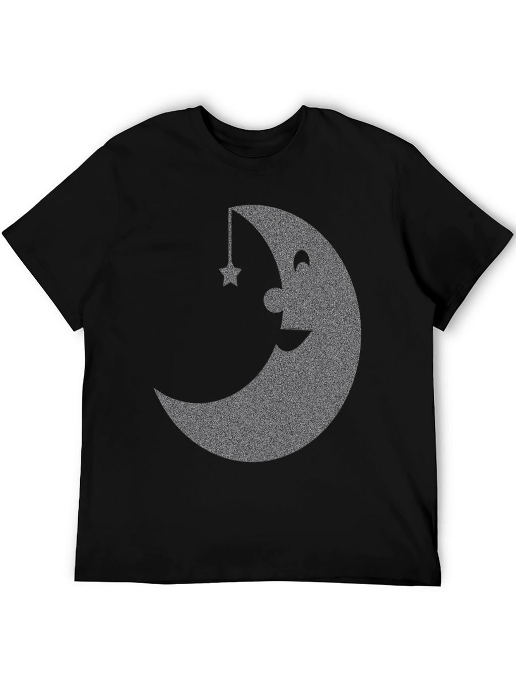 Moon and Star Graphic T-Shirt