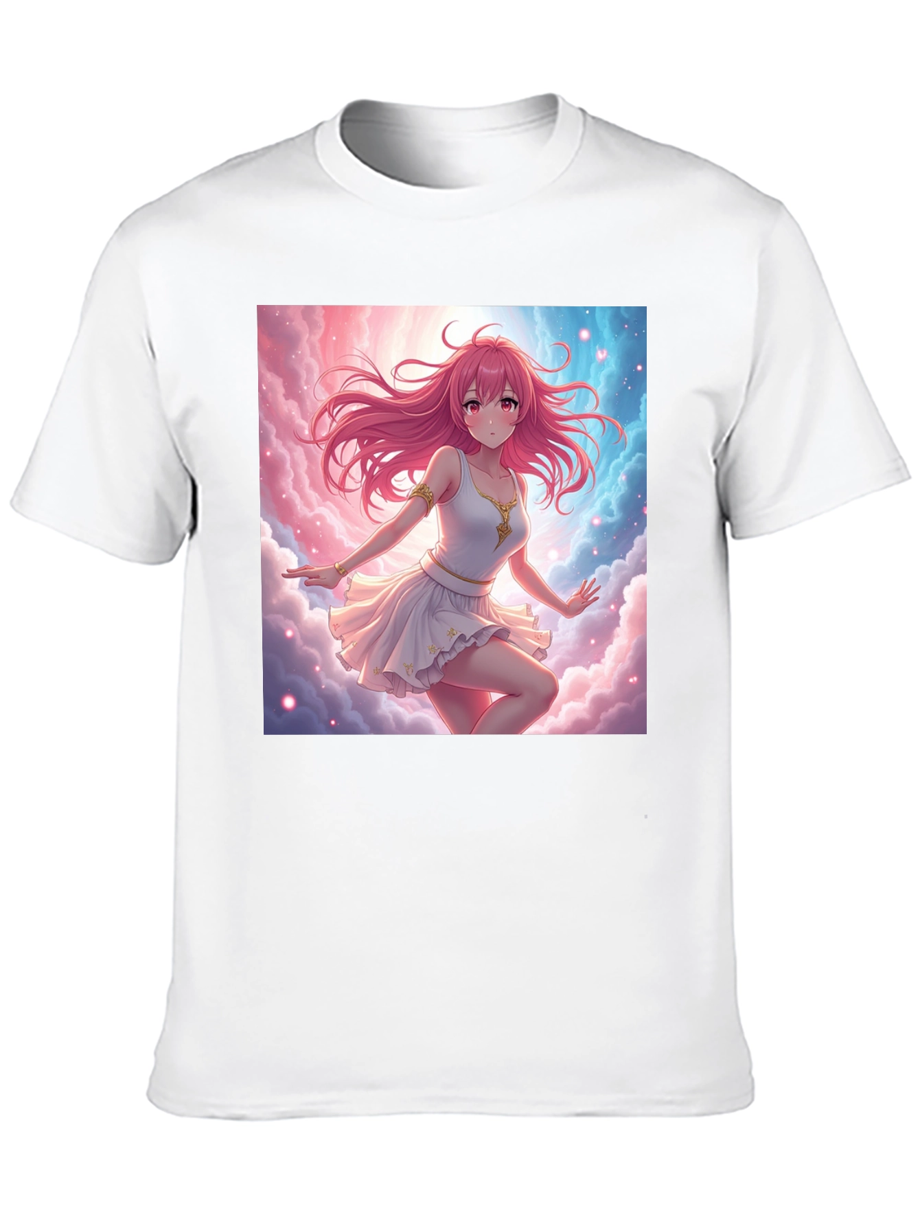 Anime Girl Cloud T-Shirt