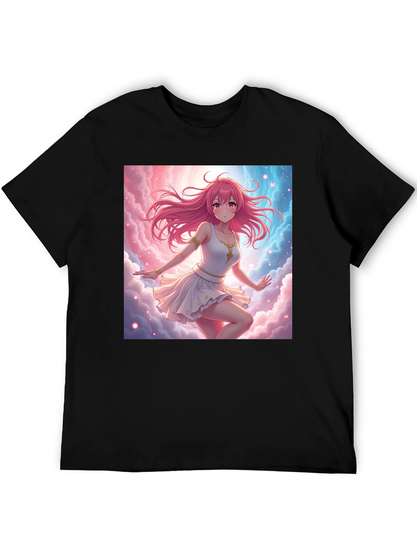 Anime Girl Cloud T-Shirt
