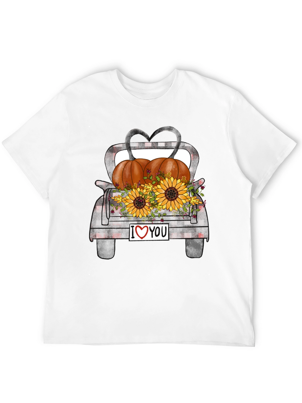 Autumn Harvest Truck Graphic T-Shirt