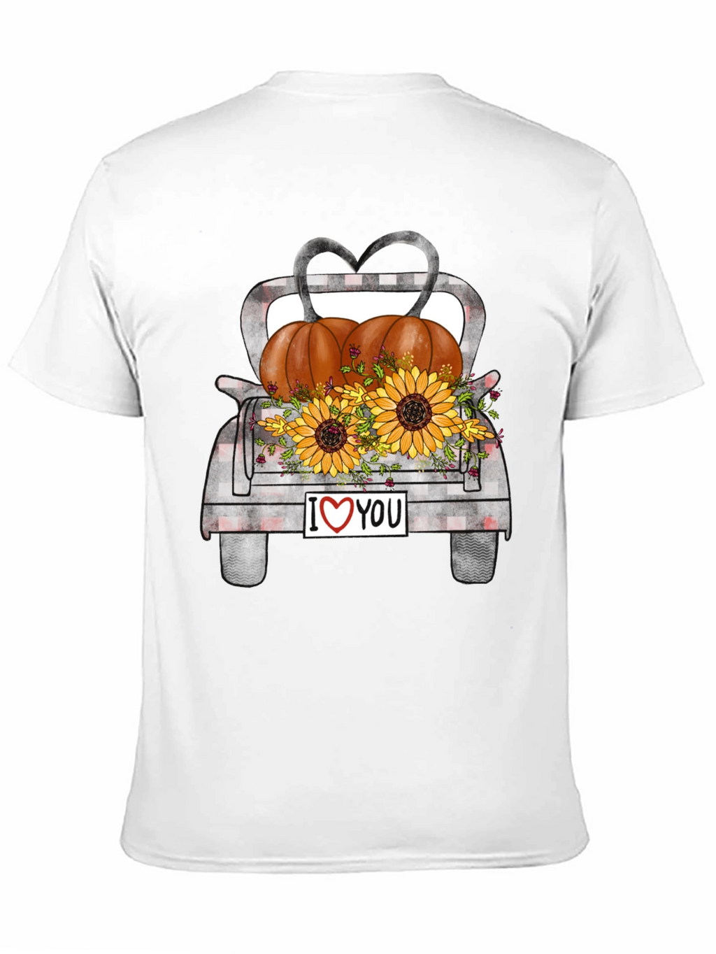 Autumn Harvest Truck Graphic T-Shirt