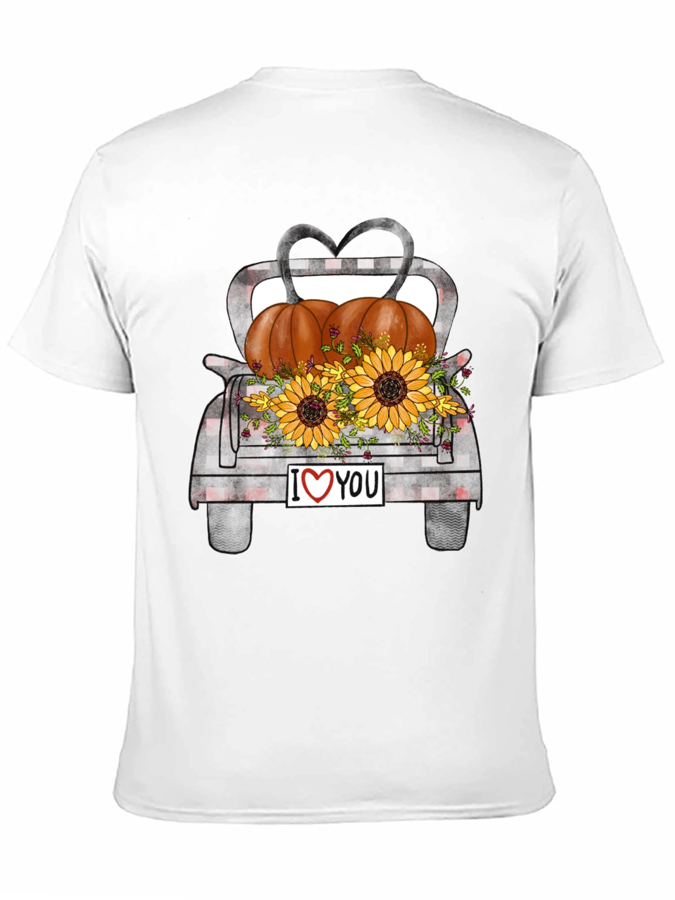 Autumn Harvest Truck Graphic T-Shirt