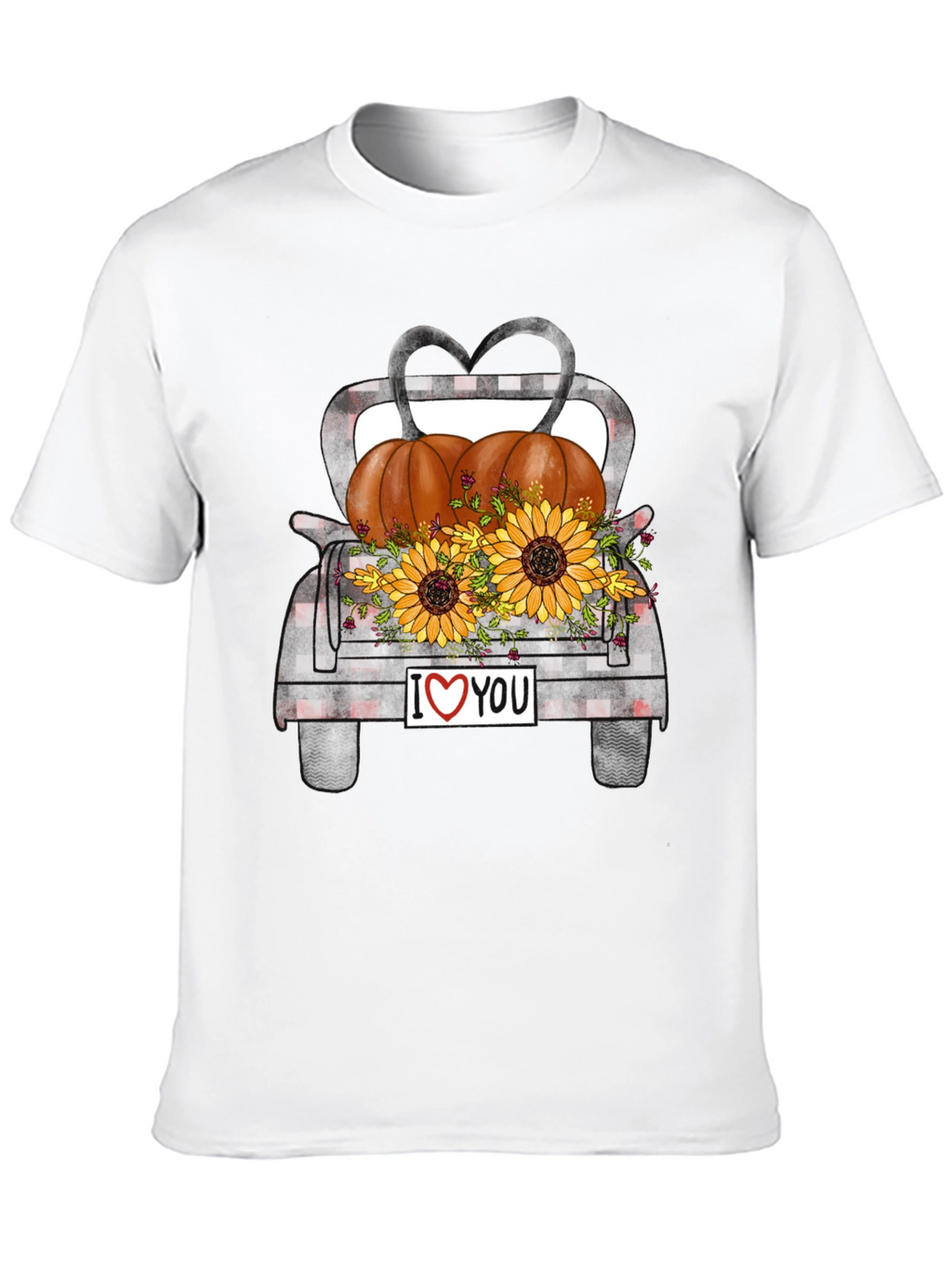 Autumn Harvest Truck Graphic T-Shirt