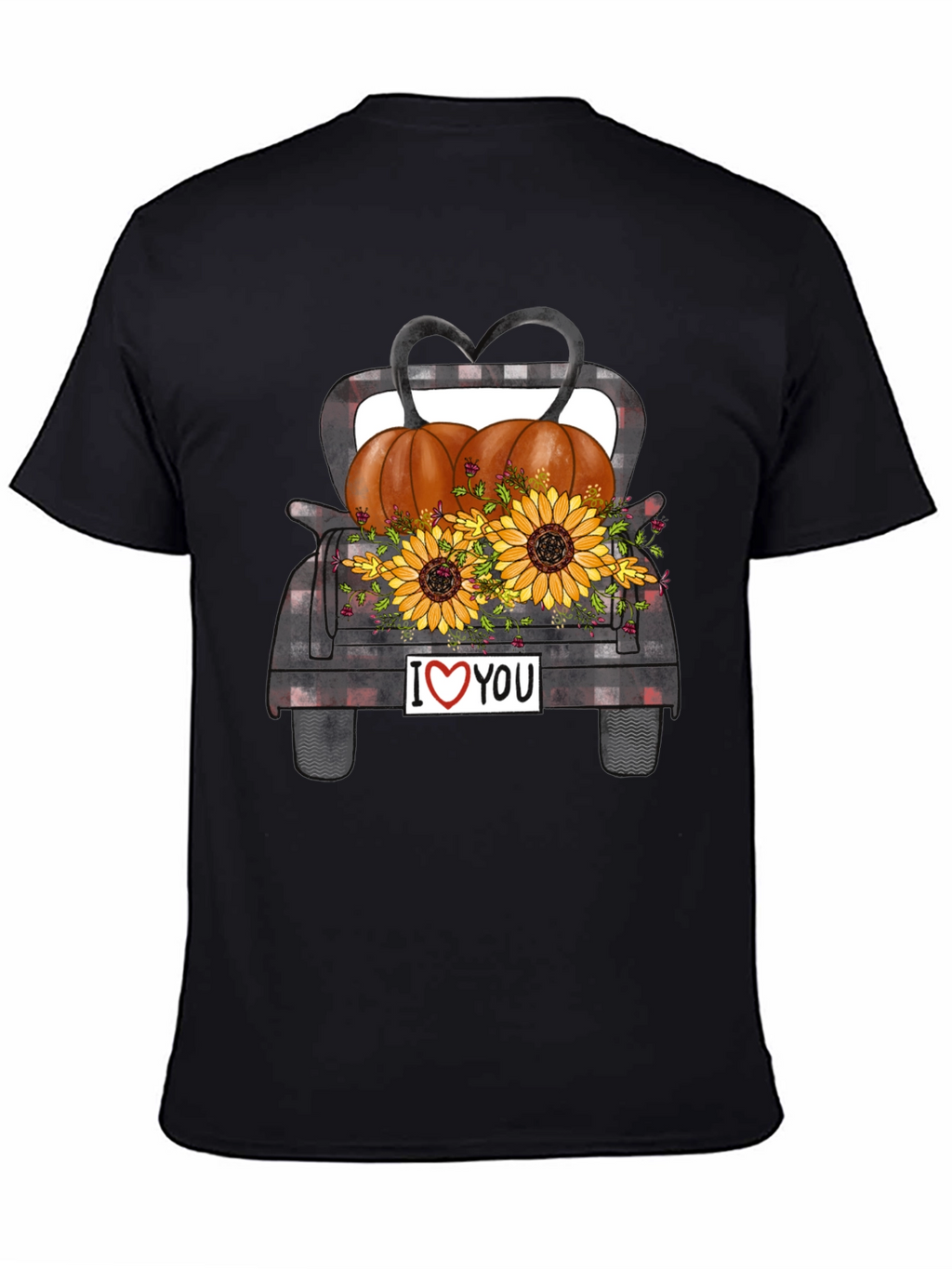 Autumn Harvest Truck Graphic T-Shirt