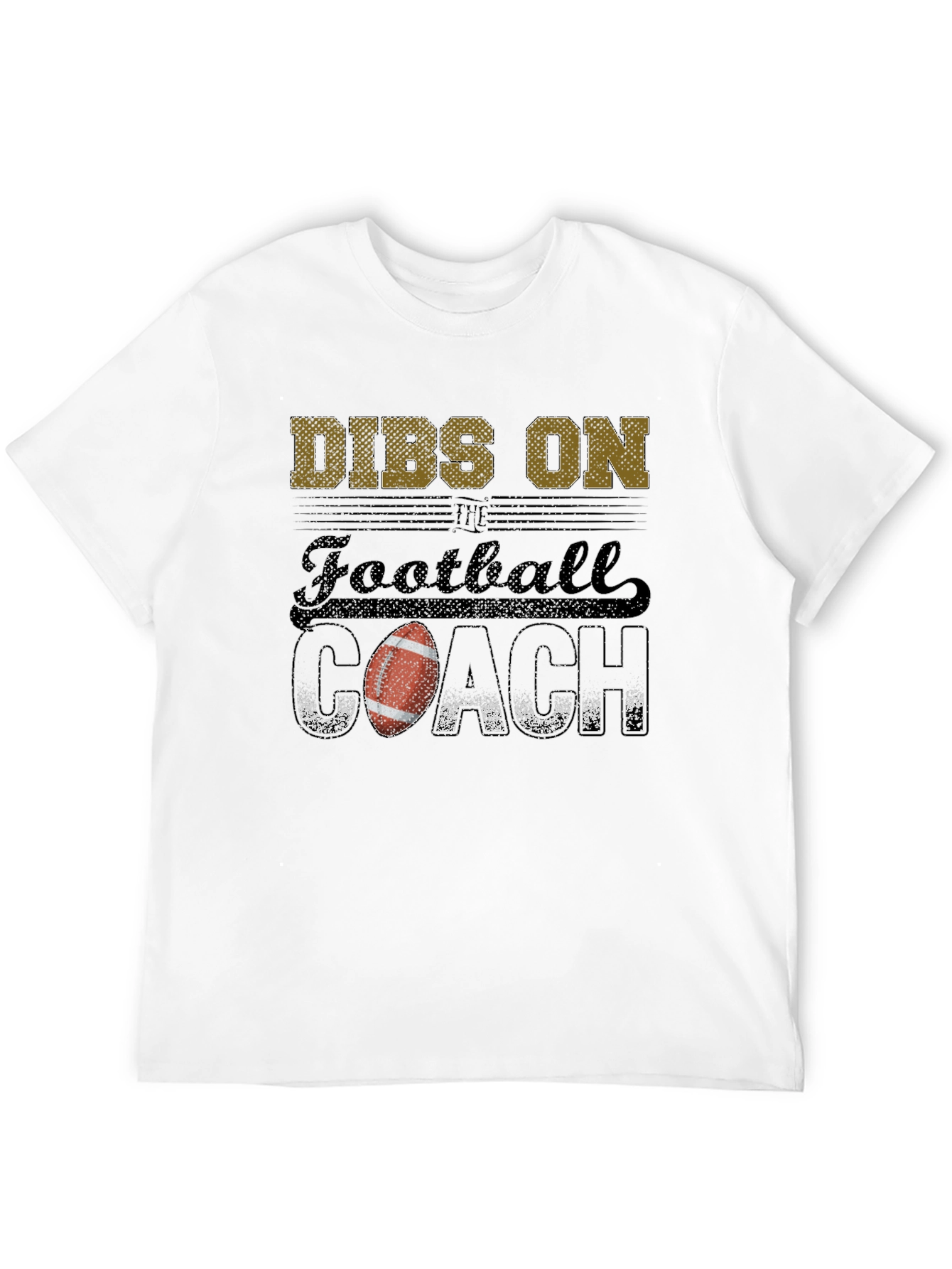 Dibs on Football Coach Graphic Tee