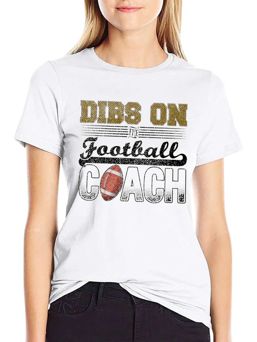 Dibs on Football Coach Graphic Tee