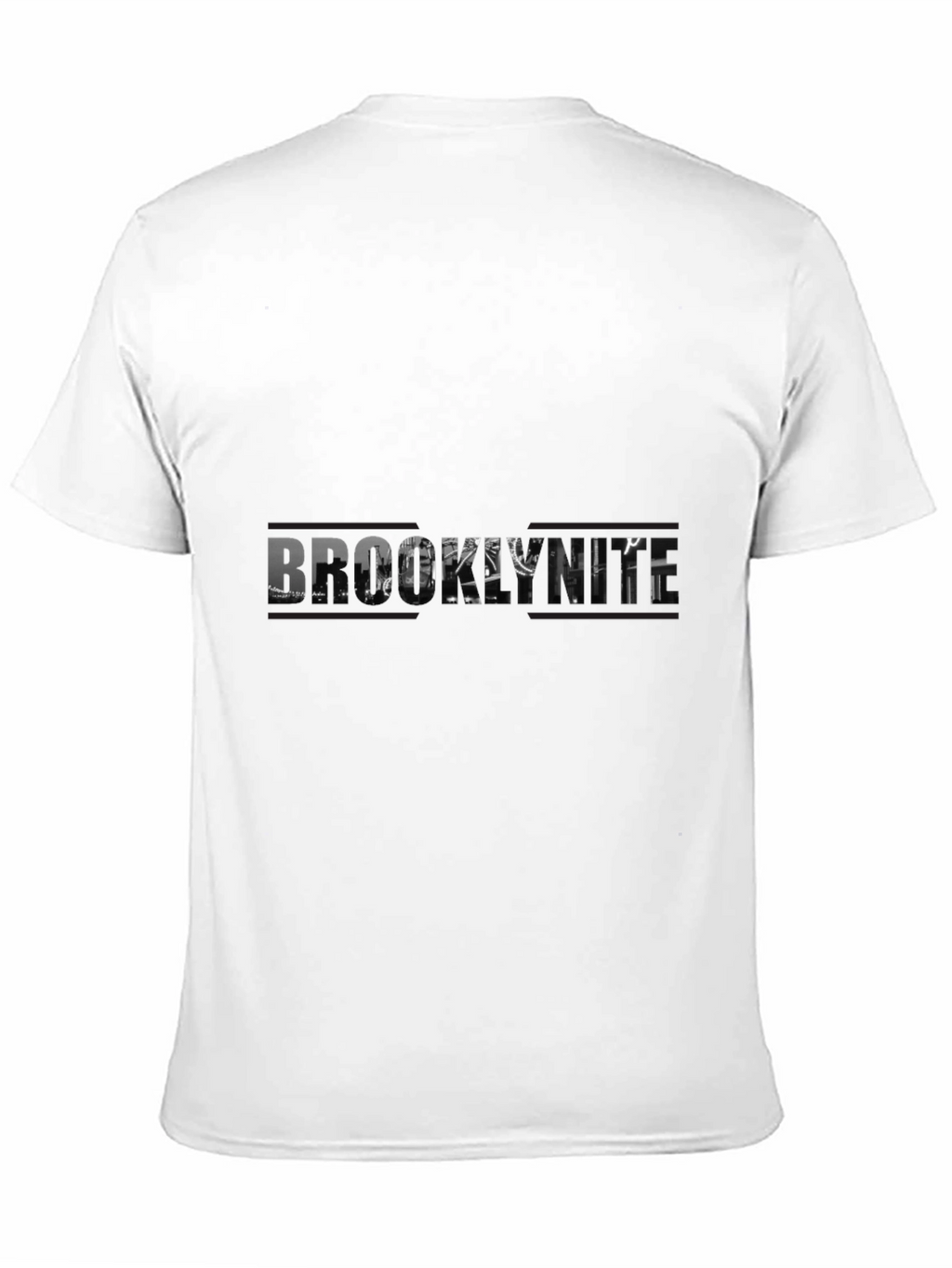 Brooklyn Skyline Graphic Black T-Shirt