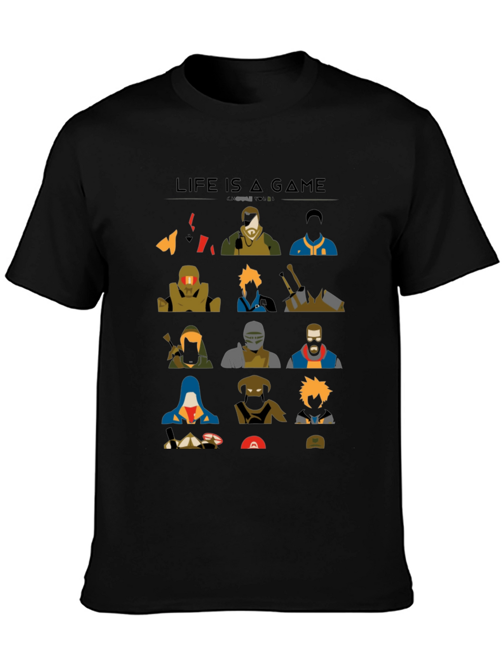 Life is a Game Graphic T-Shirt