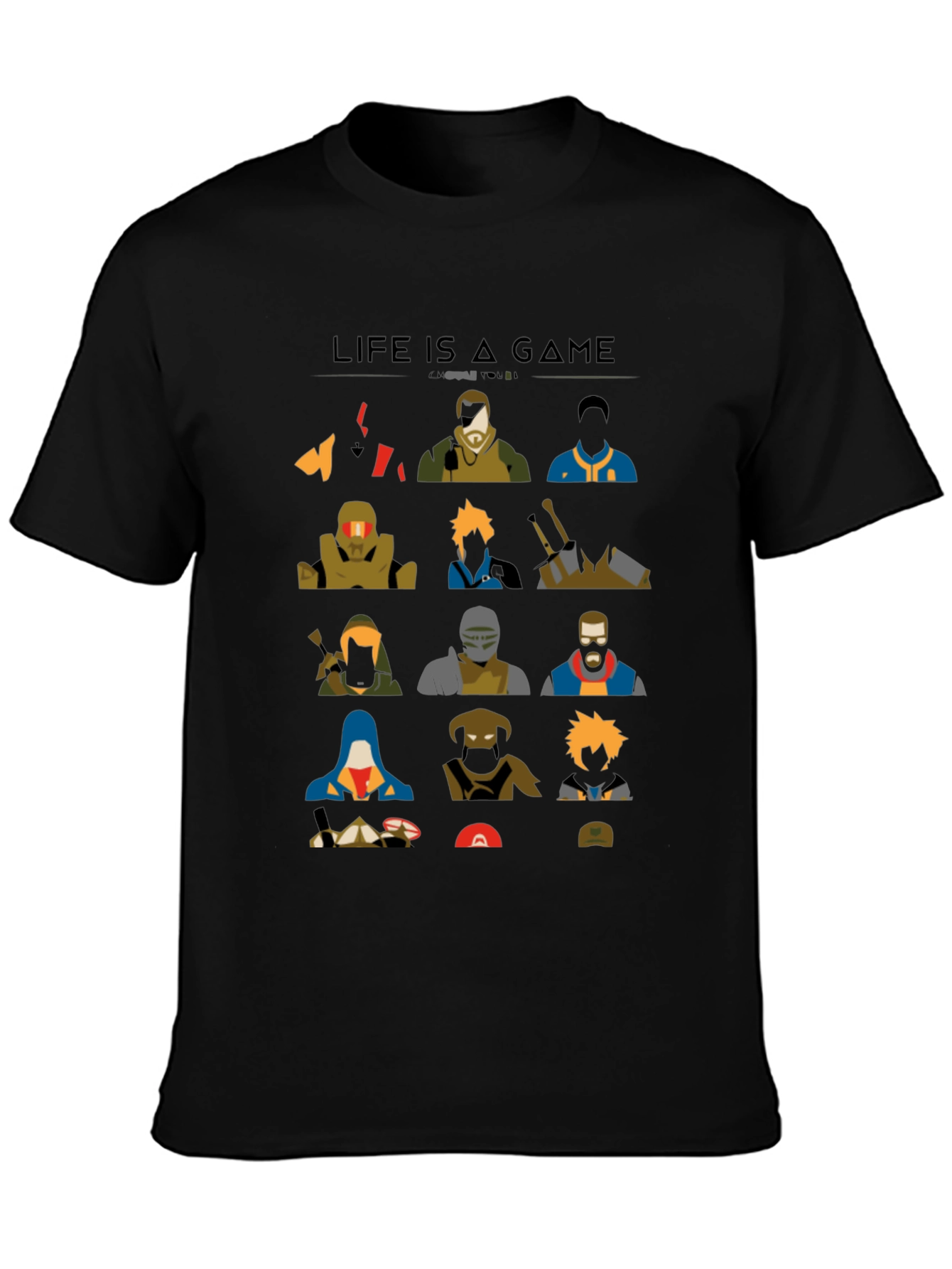 Life is a Game Graphic T-Shirt