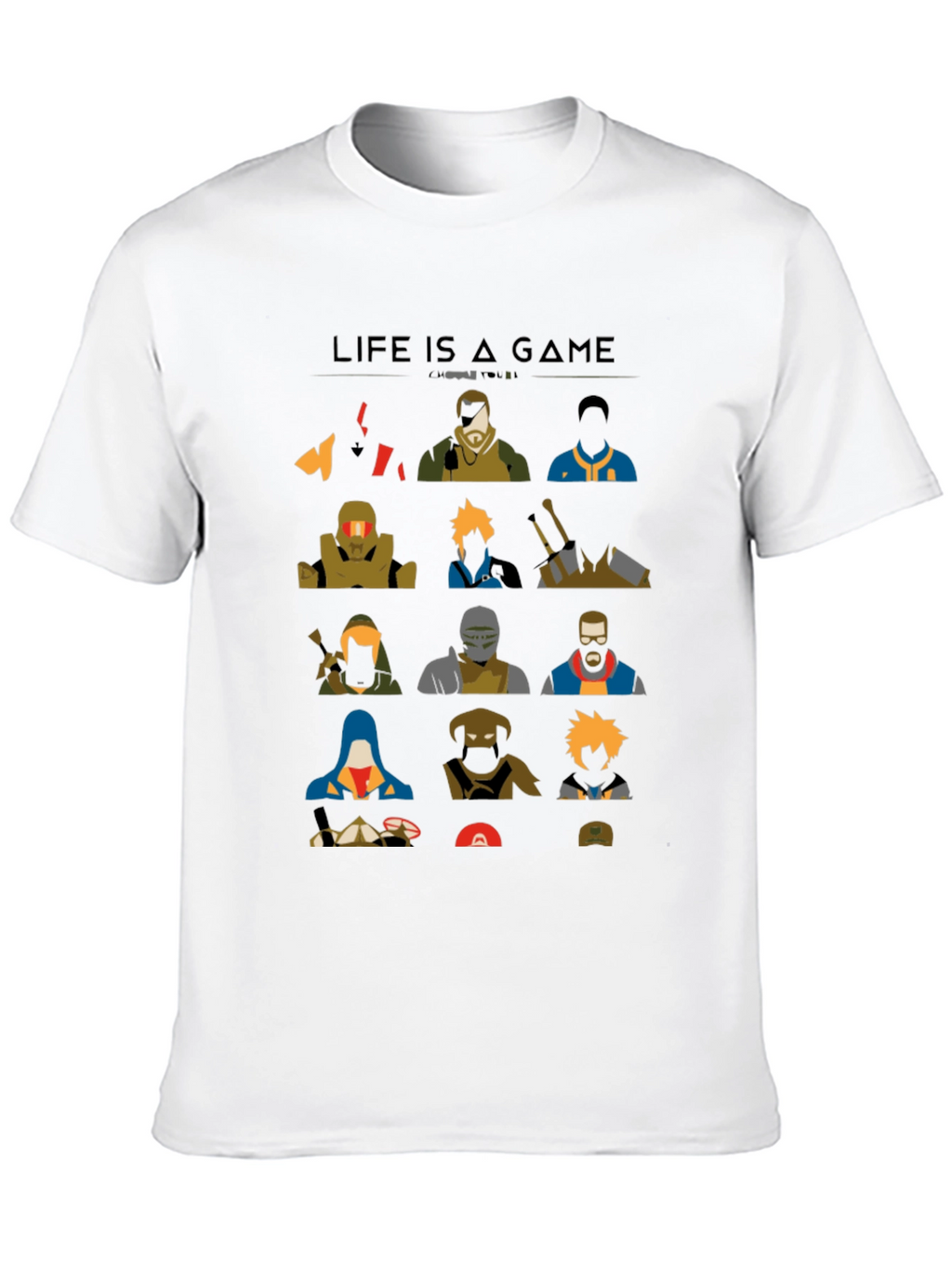 Life is a Game Graphic T-Shirt