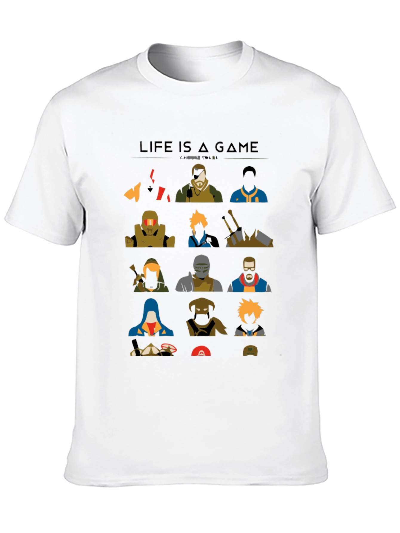 Life is a Game Graphic T-Shirt