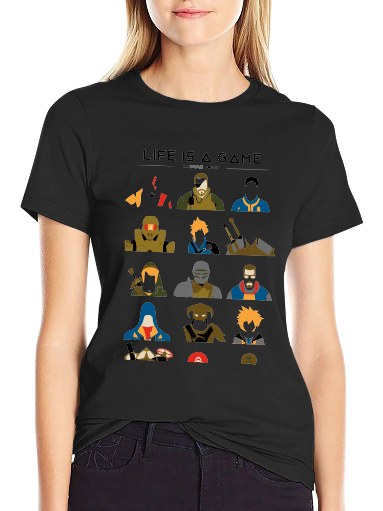 Life is a Game Graphic T-Shirt
