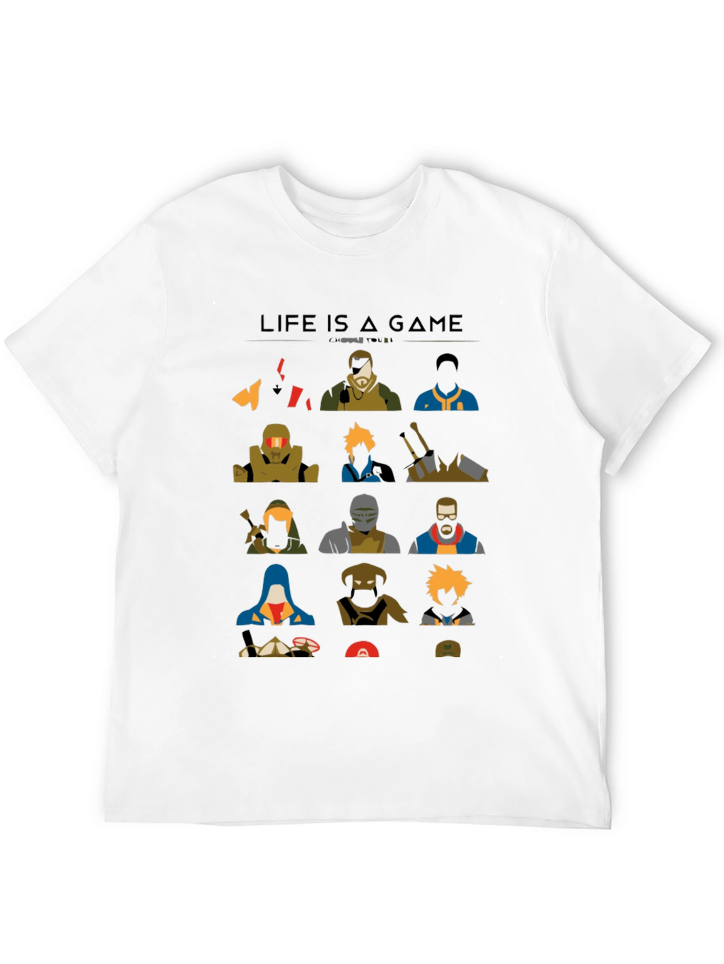 Life is a Game Graphic T-Shirt