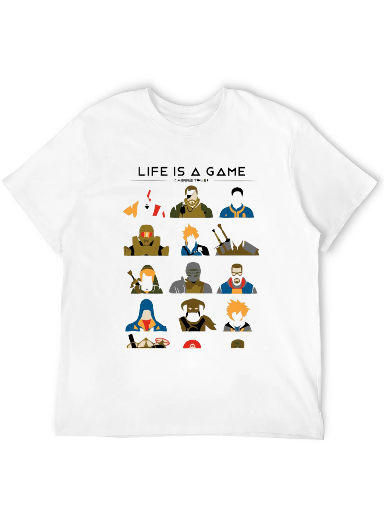 Life is a Game Graphic T-Shirt