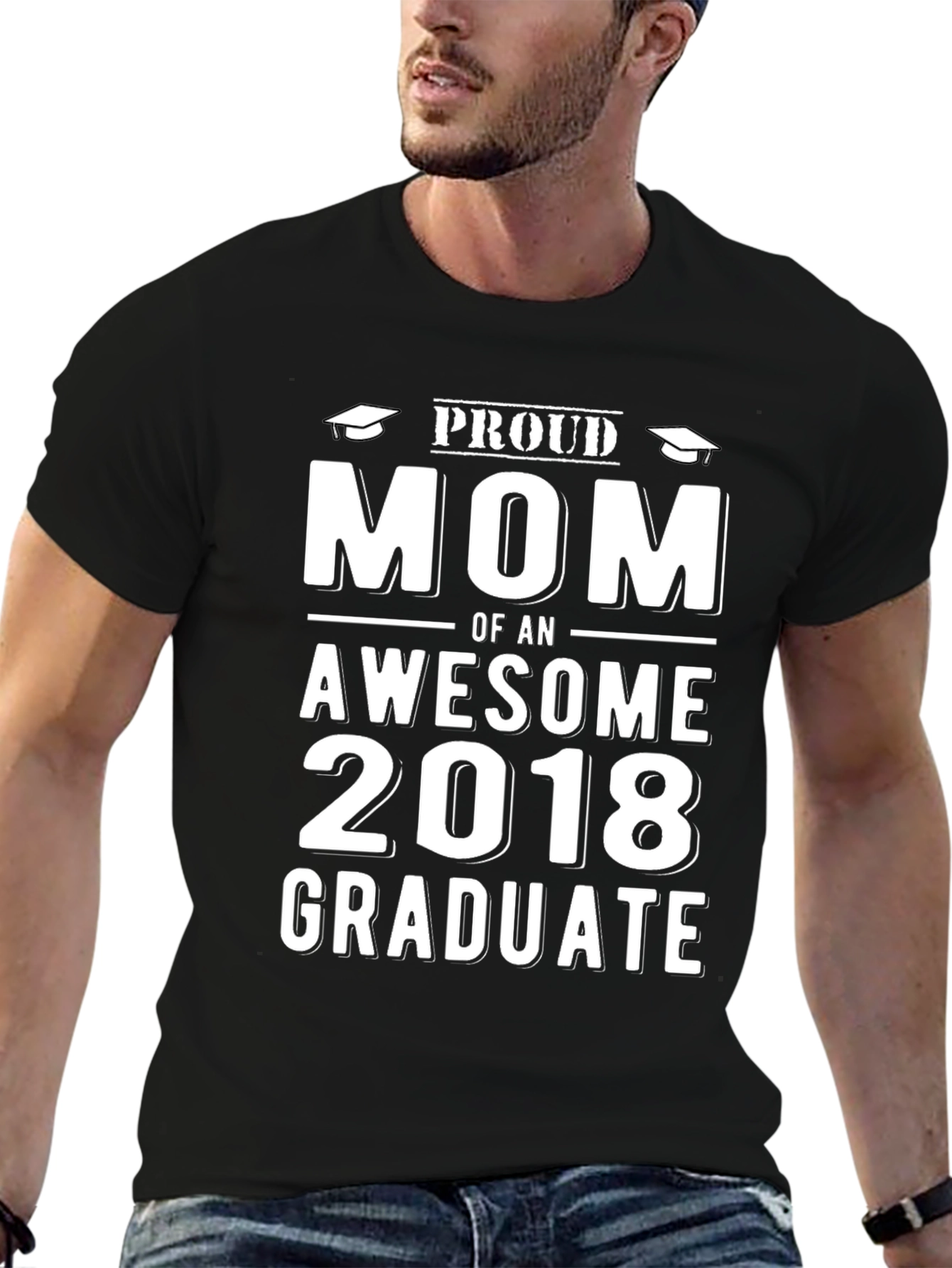 Proud Mom of an Awesome 2018 Graduate T-Shirt
