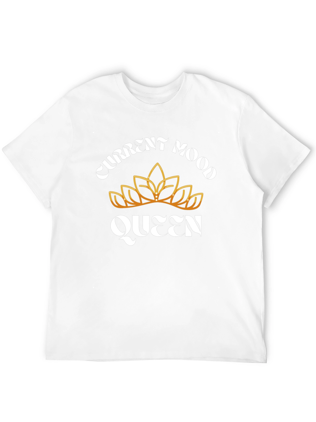 Current Mood Queen Black Graphic T-Shirt