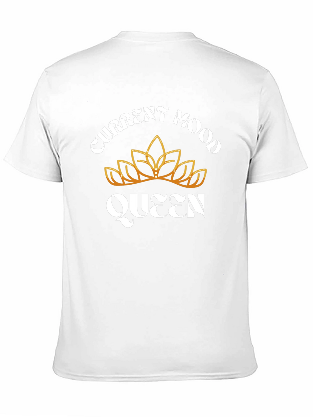 Current Mood Queen Black Graphic T-Shirt