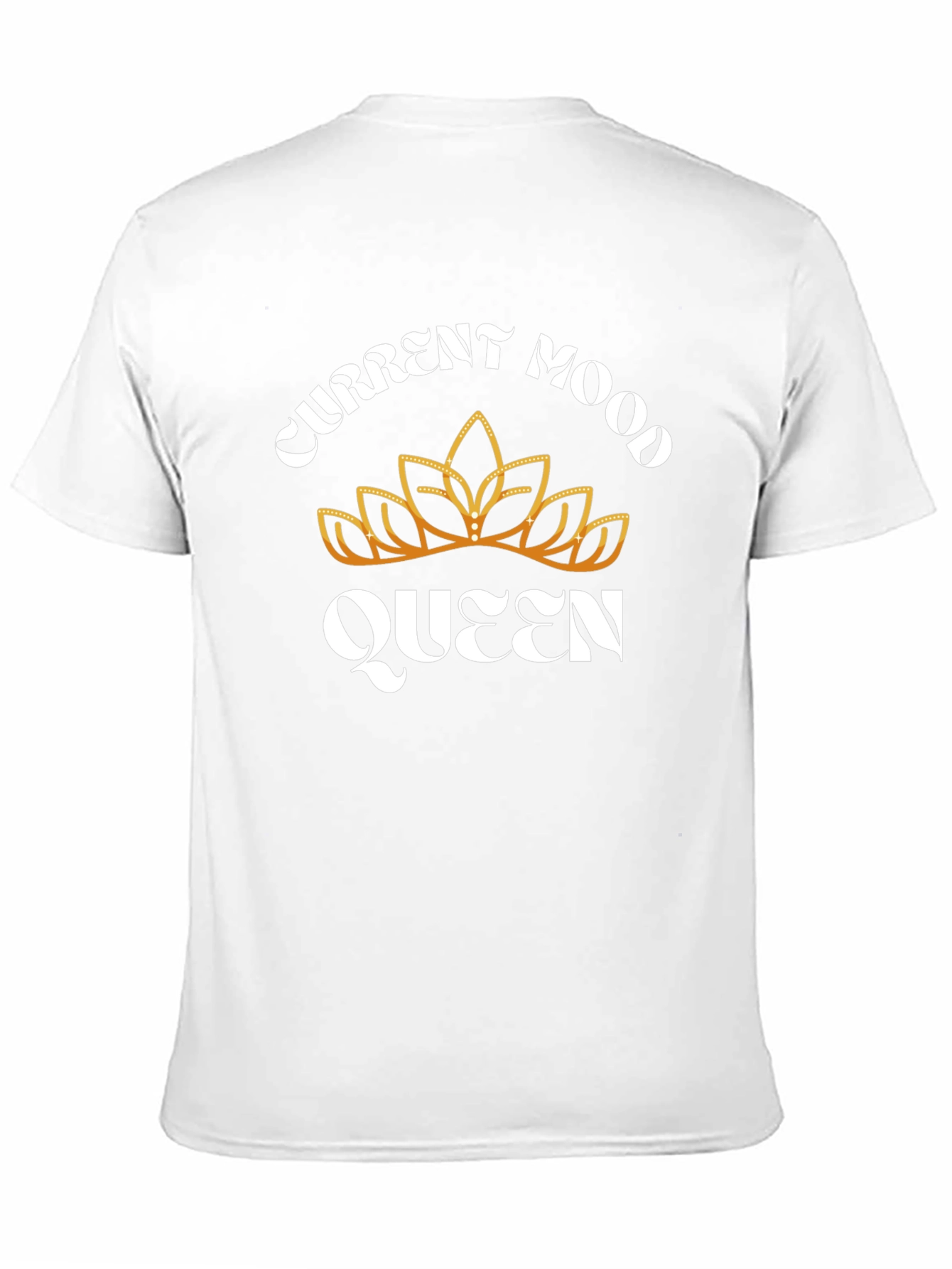 Current Mood Queen Black Graphic T-Shirt