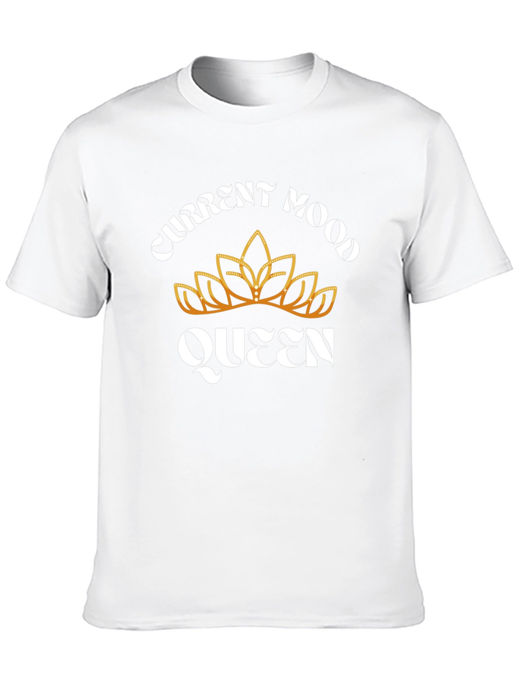 Current Mood Queen Black Graphic T-Shirt