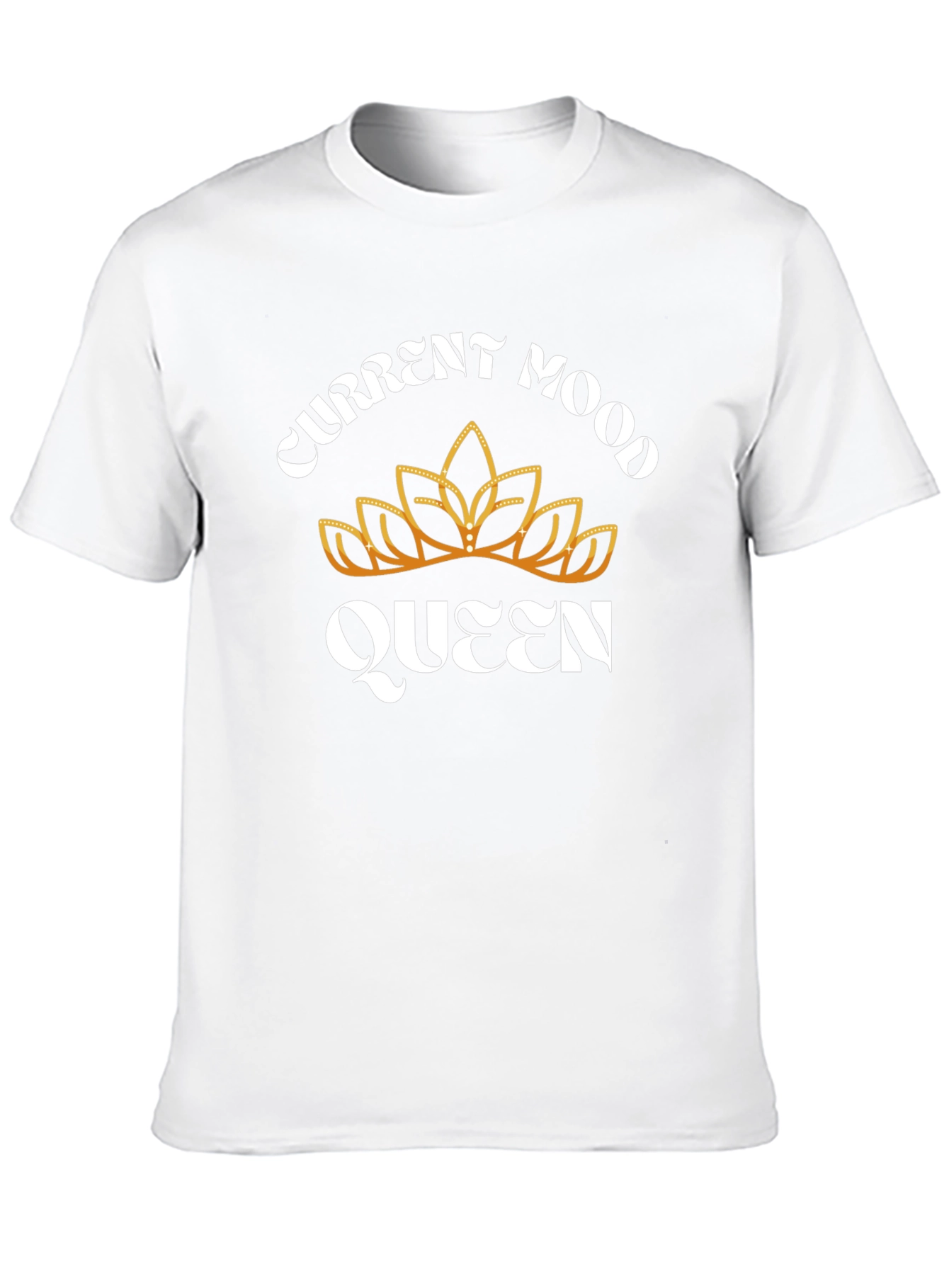 Current Mood Queen Black Graphic T-Shirt
